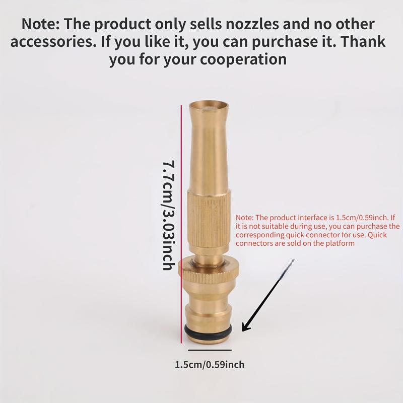 1pc Spray Water Hose Nozzle Sprinkler for Gardening and Car Cleaning