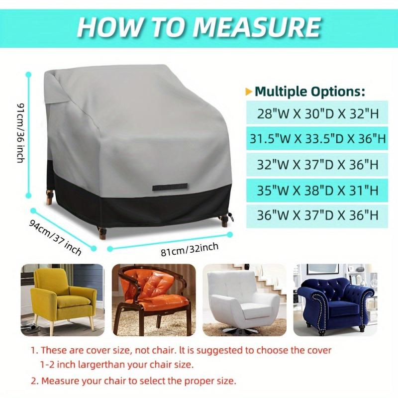 Heavy Duty Waterproof UV Resistant Sofa Cover