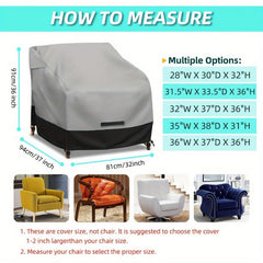 Heavy Duty Waterproof UV Resistant Sofa Cover