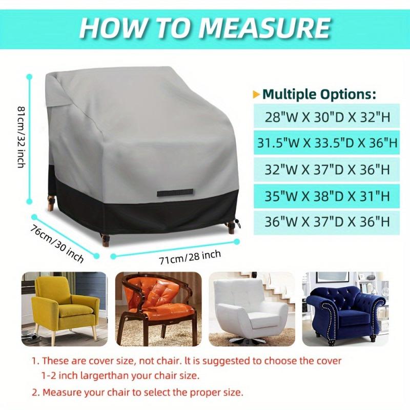 Heavy Duty Waterproof UV Resistant Sofa Cover