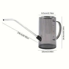 Watering Can with Long Nozzle for Succulent Plants Indoor/Outdoor Cactus Gray