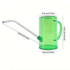 Watering Can with Long Nozzle for Succulent Plants Indoor/Outdoor Cactus Gray
