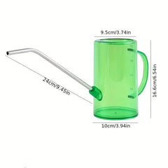 Watering Can with Long Nozzle for Succulent Plants Indoor/Outdoor Cactus Gray