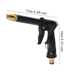 Portable Garden Nozzle High Pressure Spray Gun Water Adjustment