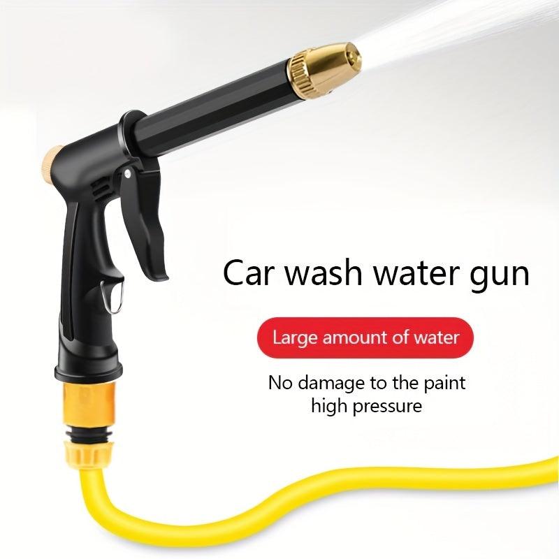 Portable Garden Nozzle High Pressure Spray Gun Water Adjustment