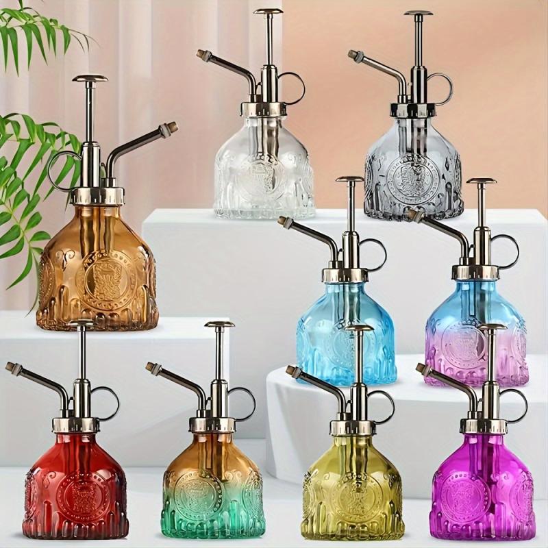 Vintage Plant Spritzer Glass Mister Spray Bottle for Succulent Watering