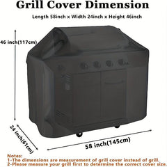 Waterproof BBQ Cover - Outdoor Patio Furniture Cover