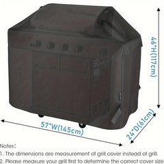 Waterproof BBQ Cover - Outdoor Patio Furniture Cover