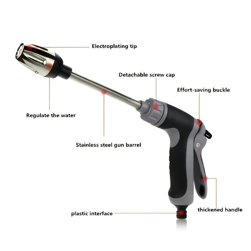 High Pressure Water Gun For Car Washing Garden Hose Nozzle