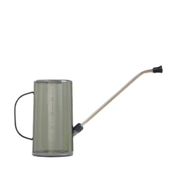 Long Spout Plastic Watering Can Clear Measurable Scale Small Watering Pot