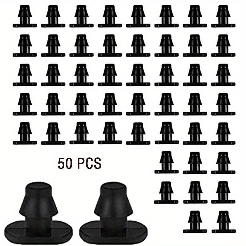 30/50pcs Drip Irrigation 1/4 Inch Barbed End Plugs Drip Line Connecto
