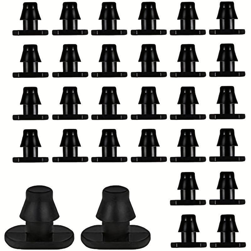 30/50pcs Drip Irrigation 1/4 Inch Barbed End Plugs Drip Line Connecto