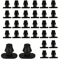 30/50pcs Drip Irrigation 1/4 Inch Barbed End Plugs Drip Line Connecto