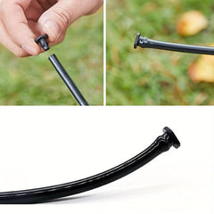 30/50pcs Drip Irrigation 1/4 Inch Barbed End Plugs Drip Line Connecto