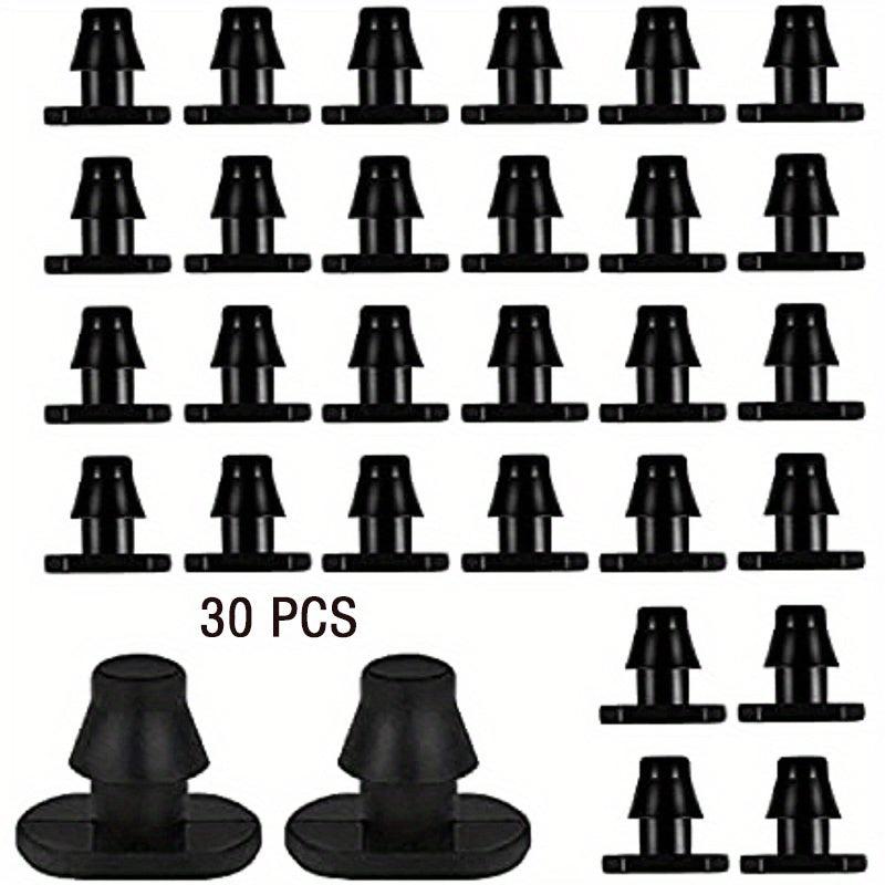 30/50pcs Drip Irrigation 1/4 Inch Barbed End Plugs Drip Line Connecto