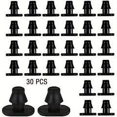 30/50pcs Drip Irrigation 1/4 Inch Barbed End Plugs Drip Line Connecto