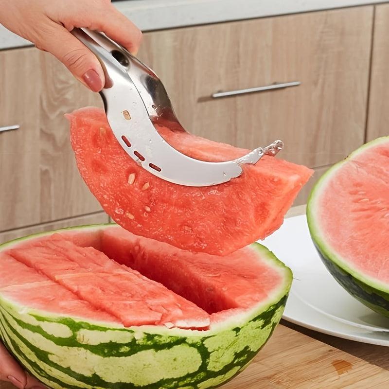 Stainless Steel Watermelon Cutter Salad Fruit Slicer
