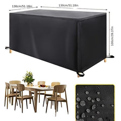 Waterproof Garden Table Cover 420D Oxford Tear Resistant