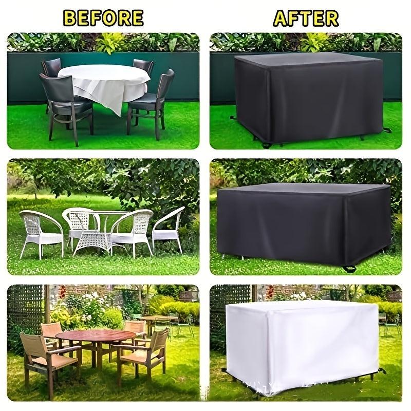 Waterproof Garden Table Cover 420D Oxford Tear Resistant