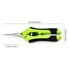 Stainless Steel Garden Pruning Shears for Plants, Fruits, Grape Picking