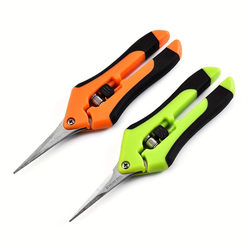 Stainless Steel Garden Pruning Shears for Plants, Fruits, Grape Picking