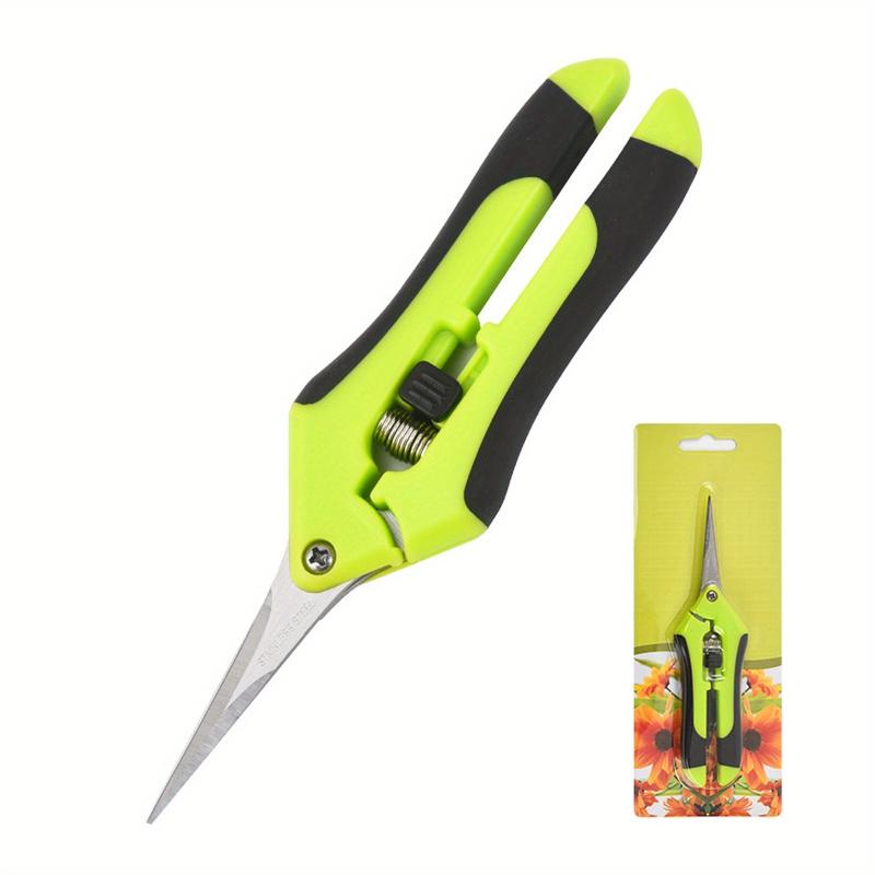 Stainless Steel Garden Pruning Shears for Plants, Fruits, Grape Picking