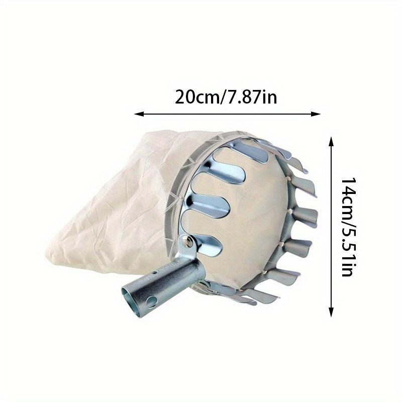 Portable Metal Fruit Picker High Altitude Agricultural Garden Tool
