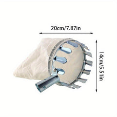 Portable Metal Fruit Picker High Altitude Agricultural Garden Tool
