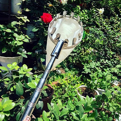 Portable Metal Fruit Picker High Altitude Agricultural Garden Tool