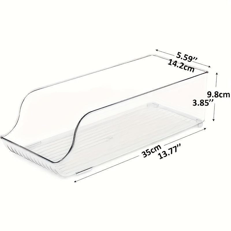 Refrigerator Organizer Kitchen Storage Box Beverage Container Bin