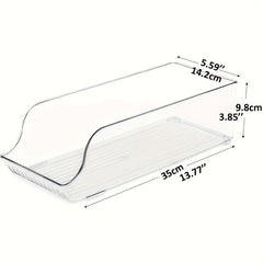 Refrigerator Organizer Kitchen Storage Box Beverage Container Bin