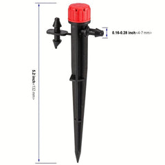 Adjustable Drip Irrigation Emitters 360 Degree for 2 54 10 Tube - 20pcs/50pcs