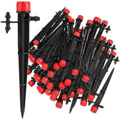 Adjustable Drip Irrigation Emitters 360 Degree for 2 54 10 Tube - 20pcs/50pcs