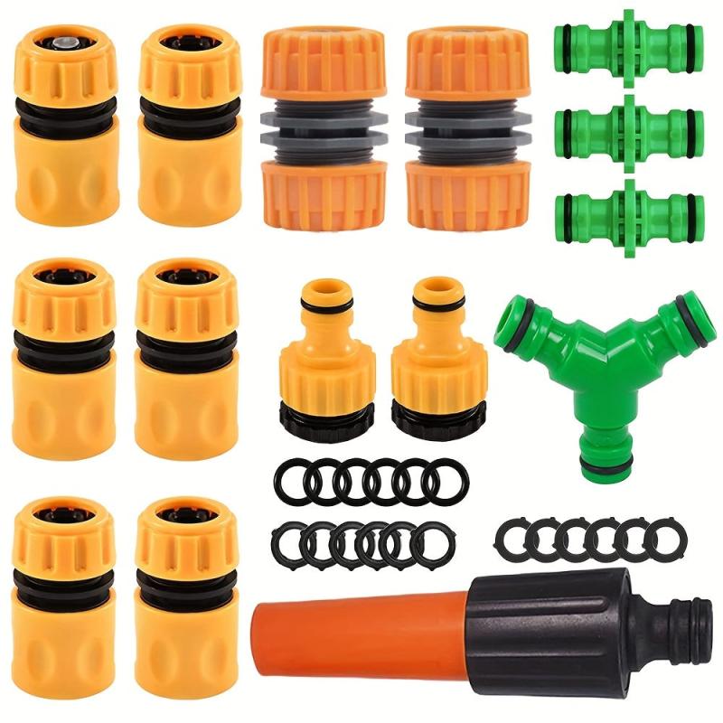 Complete Gardening Watering System Kit with Sprayer Nozzle