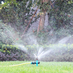 4pcs 360 Degree Swing Sprinkler Watering System with Adjustable Valve Switch