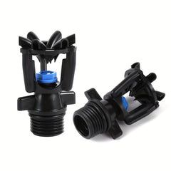 4pcs 360 Degree Swing Sprinkler Watering System with Adjustable Valve Switch