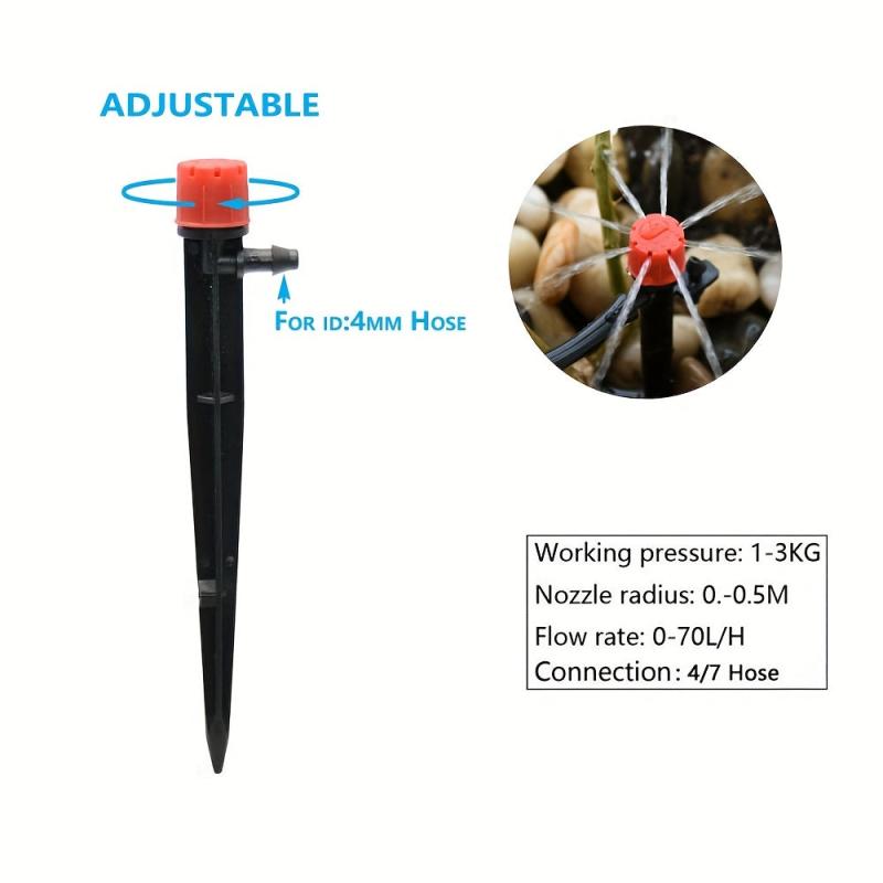 DIY Drip Irrigation Kit with Timer for Garden Hose