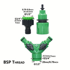 DIY Drip Irrigation Kit with Timer for Garden Hose