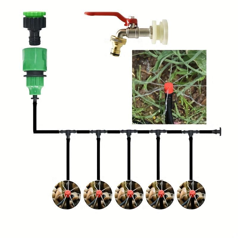 DIY Drip Irrigation Kit with Timer for Garden Hose