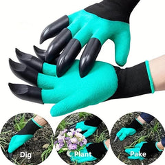 Garden Gloves With Claws for Women and Men, Yard Work Safe Gloves