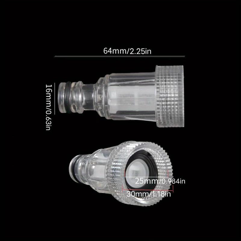 5pcs Garden Water Fast Connectors Universal Nipple Filter Pump Screen