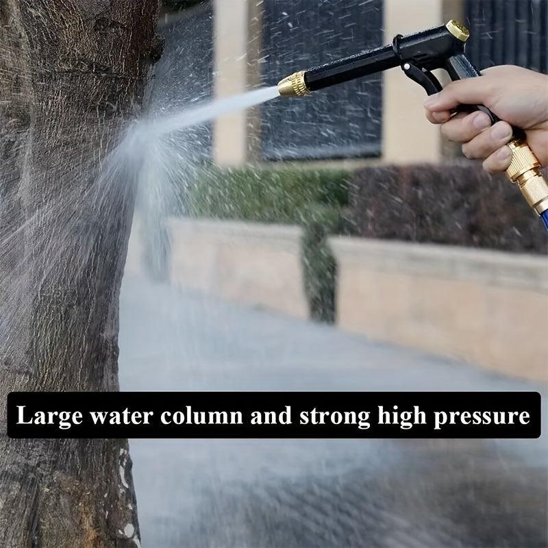 High Pressure Water Hose Nozzle Long Spray Nozzle Garden Hose Washer Cleaning