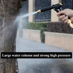 High Pressure Water Hose Nozzle Long Spray Nozzle Garden Hose Washer Cleaning