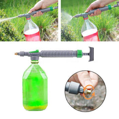 Manual Air Pressure Sprayer Adjustable Beverage Bottle Sprinkler