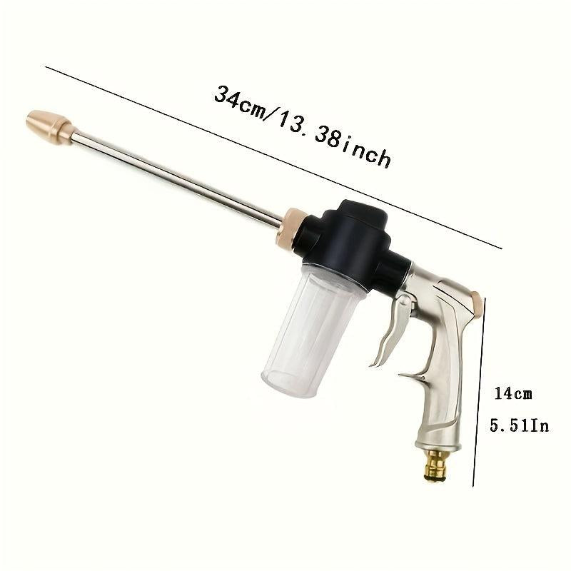 High Pressure Water Gun Sprayer Set for Garden Washing Foam Sprinkling