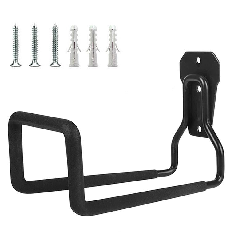 Heavy Duty Wall Mount Hose Holder for Garden Hose - Steel Construction