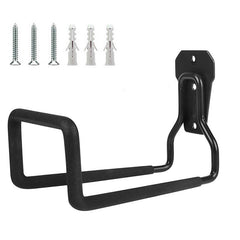 Heavy Duty Wall Mount Hose Holder for Garden Hose - Steel Construction