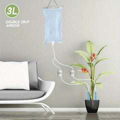 Automatic Watering Dripper Infusion Bag Plant Flower Drip Irrigation Kit
