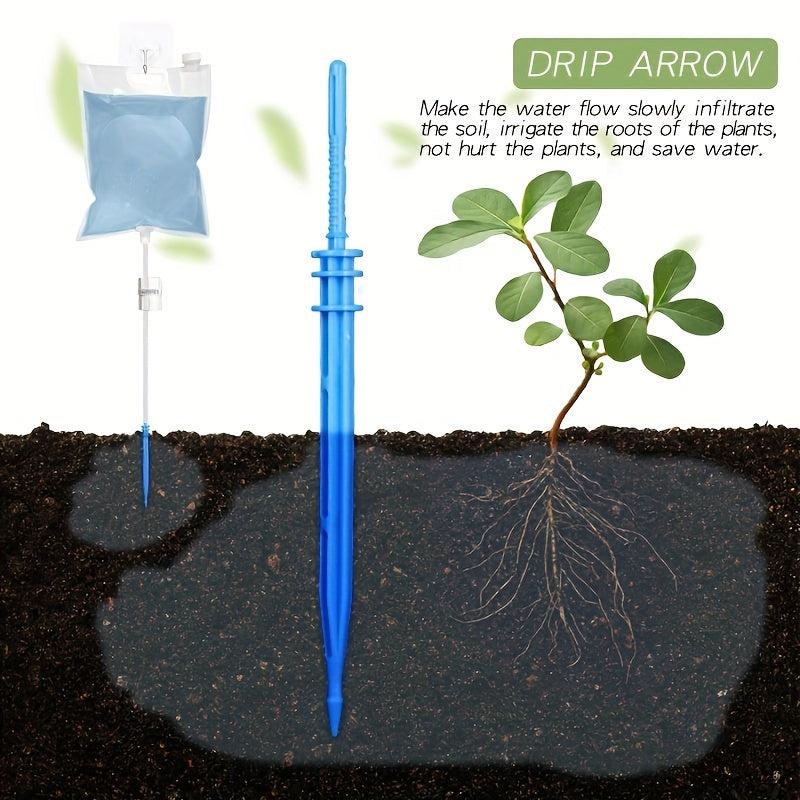 Automatic Watering Dripper Infusion Bag Plant Flower Drip Irrigation Kit