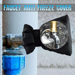 2pcs Outdoor Faucet Insulation Cover Winter Protection